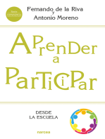 Aprender a participar: Desde la escuela