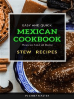 Mexican Cookbook Stew Recipes