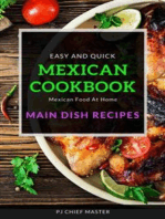 Easy and quick Mexican Cookbook