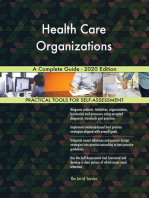 Health Care Organizations A Complete Guide - 2020 Edition