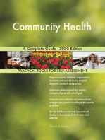 Community Health A Complete Guide - 2020 Edition
