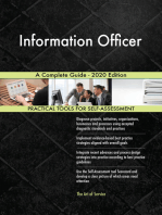 Information Officer A Complete Guide - 2020 Edition