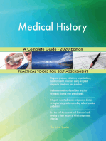 Medical History A Complete Guide - 2020 Edition