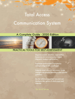 Total Access Communication System A Complete Guide - 2020 Edition