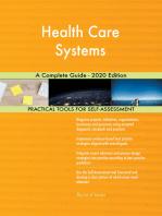 Health Care Systems A Complete Guide - 2020 Edition