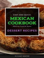 Mexican Cookbook Dessert Recipes
