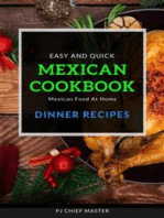 Easy and quick Mexican Cookbook Dinner Series