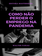 Como não perder o emprego na Pandemia