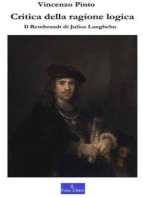 Critica della ragione logica: Il Rembrandt di Julius Langbehn