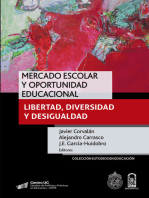 Mercado escolar y oportunidad educacional: Libertad, diversidad y desigualdad