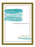 Justice, Mercy, and Well-Being: Interdisciplinary Perspectives