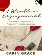 A Written Engagement: A Sweet & Inspirational Pride and Prejudice Variation: Courtship Letters, #1