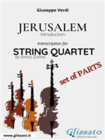 Jerusalem (introduction) String Quartet - Set of parts