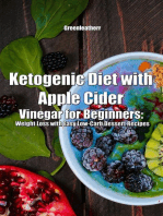 Ketogenic Diet with Apple Cider Vinegar for Beginners