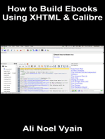 How to Build Ebooks Using XHTML & Calibre