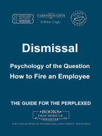 Dismissal. Psychology of the Question. How to Fire an Employee