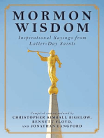 Mormon Wisdom: Inspirational Sayings from the Church of Latter-Day Saints