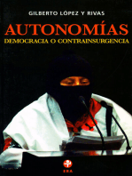 Autonomías. Democracia o contrainsurgencia