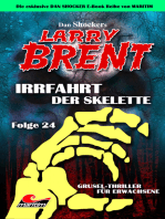 Dan Shocker's LARRY BRENT 24: Irrfahrt der Skelette