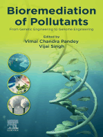 Bioremediation of Pollutants: From Genetic Engineering to Genome Engineering