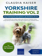 Yorkshire Training Vol 2 – Dog Training for your grown-up Yorkshire Terrier: Yorkshire Training, #2