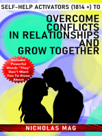 Self-Help Activators (1814 +) to Overcome Conflicts in Relationships and Grow Together