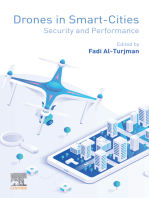 Drones in Smart-Cities: Security and Performance