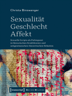 Sexualität - Geschlecht - Affekt: Sexuelle Scripts als Palimpsest in literarischen Erzähltexten und zeitgenössischen theoretischen Debatten