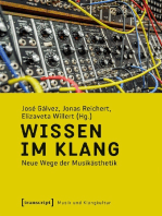 Wissen im Klang: Neue Wege der Musikästhetik