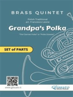Brass Quintet "Grandpa's Polka" set of parts