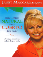 Equilibrio natural para el cuerpo de la mujer: Obtenga excelente salud de por vida