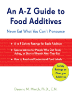 A-Z Guide to Food Additives: Never Eat What You Can't Pronounce (Meal Planner, Food Counter, Grocery List, Shopping for Healthy Food)