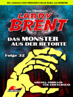Dan Shocker's LARRY BRENT 32: Das Monster aus der Retorte