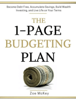 The 1-Page Budgeting Plan