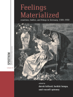 Feelings Materialized: Emotions, Bodies, and Things in Germany, 1500–1950