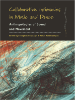 Collaborative Intimacies in Music and Dance: Anthropologies of Sound and Movement
