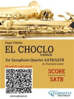 Saxophone Quartet "El Choclo" tango (score)