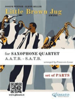 Little Brown Jug - Saxophone Quartet score & parts