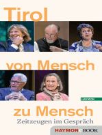 Tirol von Mensch zu Mensch: Zeitzeugen im Gespräch