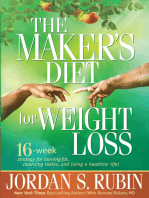 The Maker's Diet For Weight Loss: 16-week strategy for burning fat, cleansing toxins, and living a healthier life!