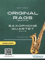 Saxophone Quartet score & parts