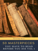 50 Masterpieces you have to read before you die vol
