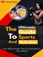 The Ultimate Guide To Sports And Nutrition