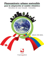 Planeamiento urbano sostenible para la adaptación del cambio climático: Estudios de caso Canadá-Colombia