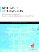 Sistema de información para la operación remota de plantas de generación de energía hidroeléctrica
