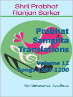 Prabhat Samgiita Translations