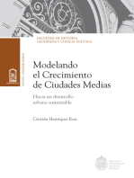 Modelando el crecimiento de ciudades medias: Hacia un desarrollo urbano sustentable