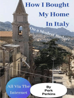 How I Bought My House in Italy On A Modest Budget