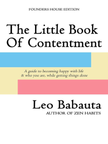 The Little Book of Contentment by Leo Babauta - Ebook | Scribd