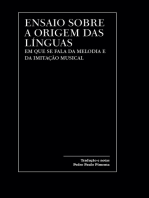 Ensaio sobre a origem das línguas